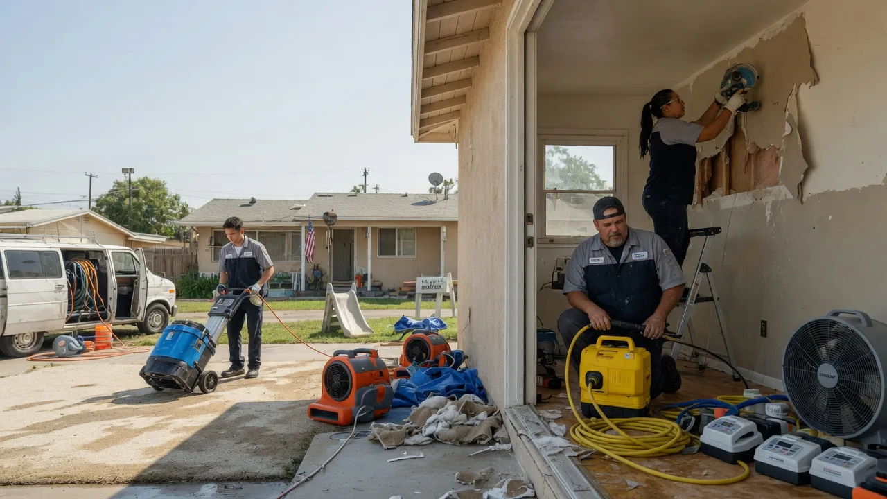 Water Damage Restoration in Allison, TX near me